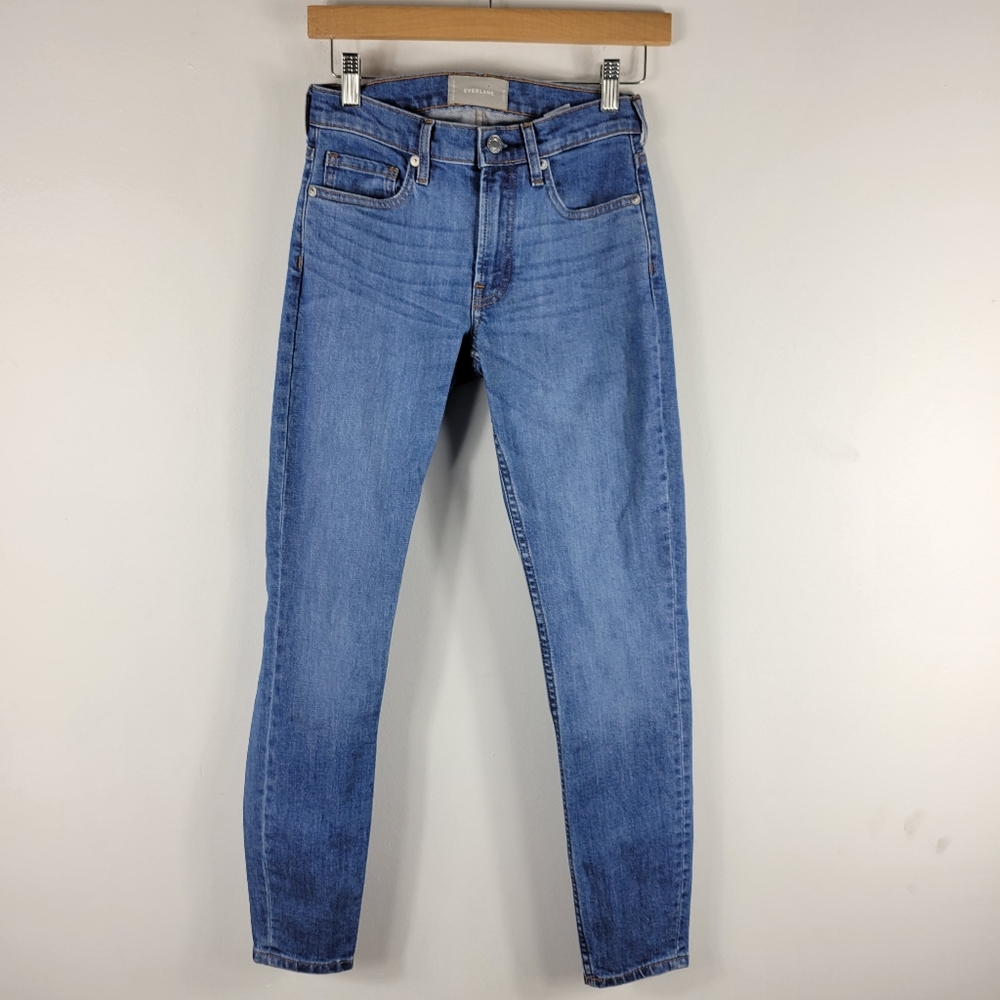 Everlane Mid Rise Skinny Jeans